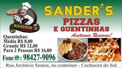 Sander's pizzas e quentinhas - Foto 1