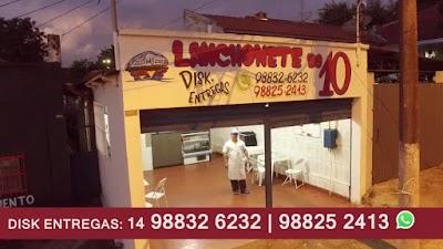 LANCHONETE E PIZZARIA DO 10